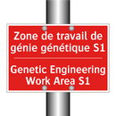 Zone de travail de génie génétique /.../ - Genetic Engineering Work Area /.../