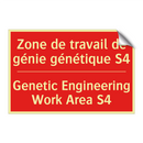 Zone de travail de génie génétique /.../ - Genetic Engineering Work Area /.../