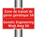Zone de travail de génie génétique /.../ - Genetic Engineering Work Area /.../