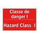 Classe de danger I - Hazard Class I