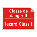 Classe de danger II - Hazard Class II