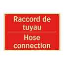 Raccord de tuyau - Hose connection