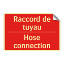 Raccord de tuyau - Hose connection