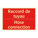 Raccord de tuyau - Hose connection