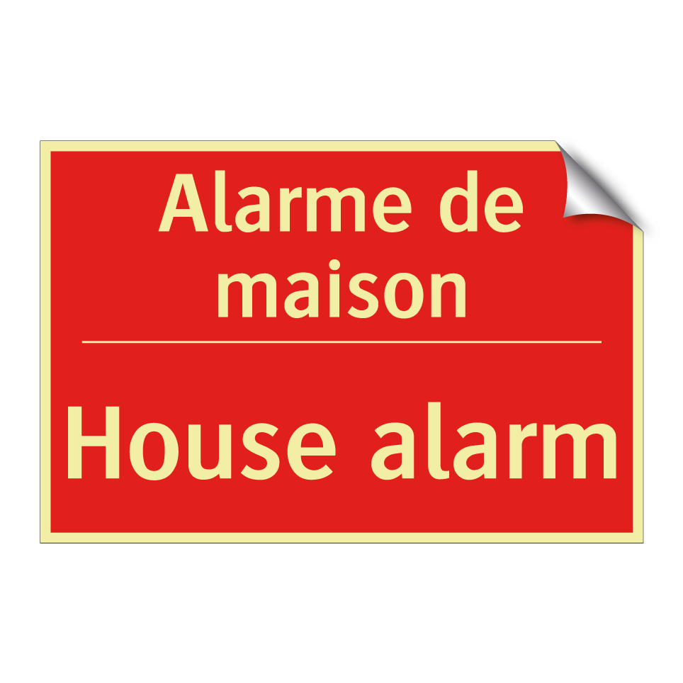 Alarme de maison - House alarm