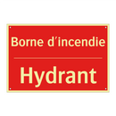 Borne d'incendie - Hydrant
