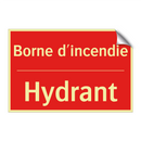Borne d'incendie - Hydrant