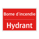 Borne d'incendie - Hydrant