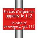 En cas d'urgence, appelez le 112 /.../ - In case of emergency, call 112