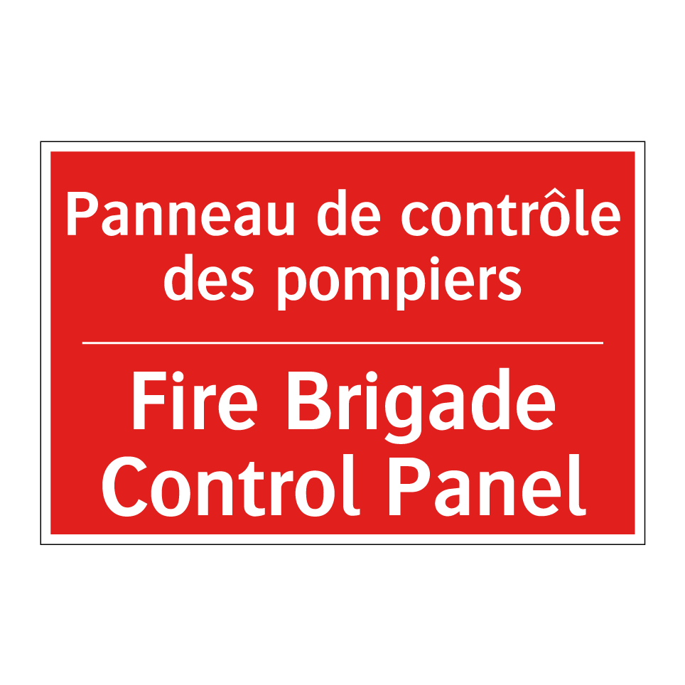 Panneau de contrôle des pompiers /.../ - Fire Brigade Control Panel