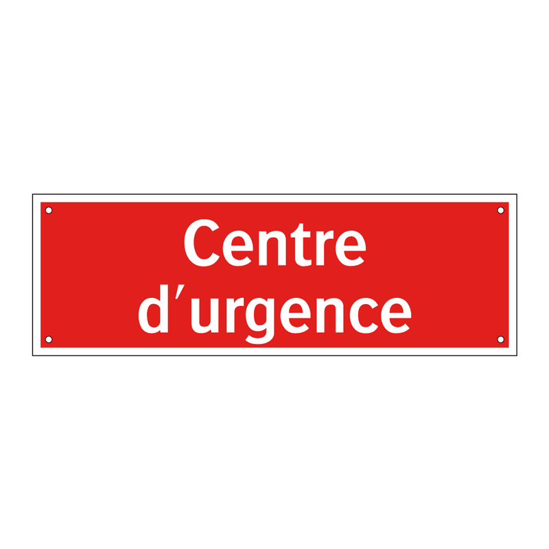 Centre d'urgence