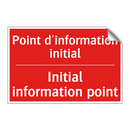Point d'information initial - Initial information point