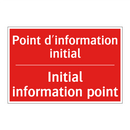 Point d'information initial - Initial information point