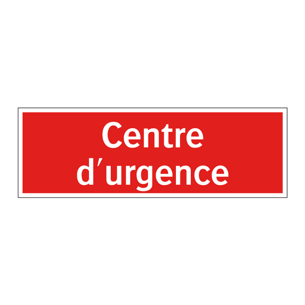 Centre d'urgence