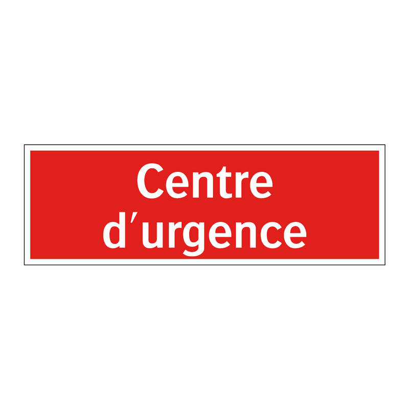 Centre d'urgence