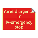 Arrêt d'urgence Iv - Iv-emergency stop