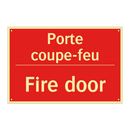 Porte coupe-feu - Fire door