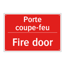 Porte coupe-feu - Fire door