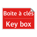 Boîte à clés - Key box