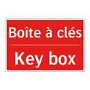 Boîte à clés - Key box
