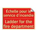 Échelle pour le service d'incendie /.../ - Ladder for the fire department