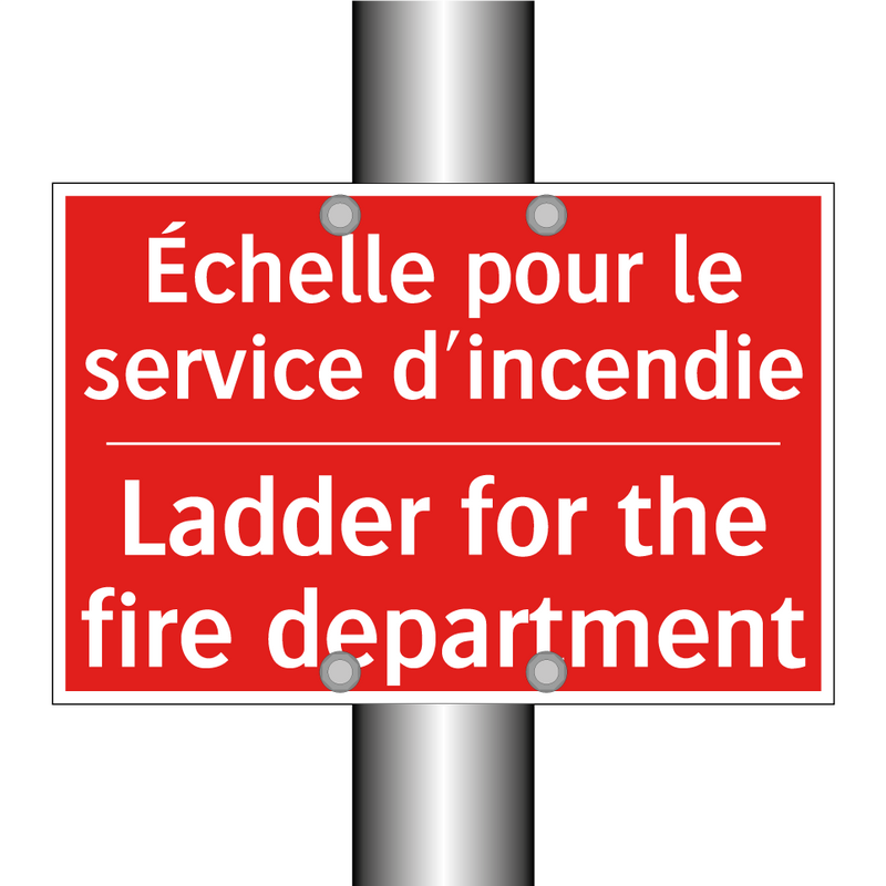 Échelle pour le service d'incendie /.../ - Ladder for the fire department