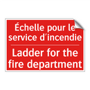 Échelle pour le service d'incendie /.../ - Ladder for the fire department
