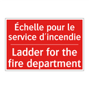 Échelle pour le service d'incendie /.../ - Ladder for the fire department