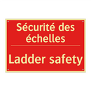 Sécurité des échelles - Ladder safety