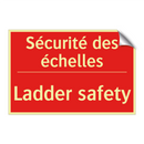 Sécurité des échelles - Ladder safety