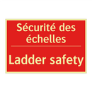 Sécurité des échelles - Ladder safety