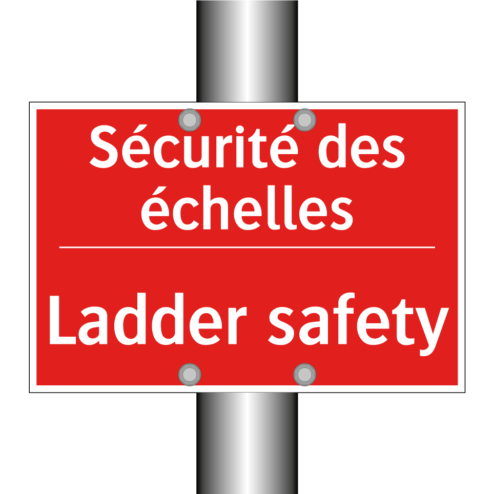Sécurité des échelles - Ladder safety