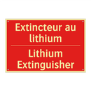 Extincteur au lithium - Lithium Extinguisher