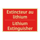 Extincteur au lithium - Lithium Extinguisher