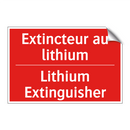 Extincteur au lithium - Lithium Extinguisher