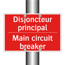 Disjoncteur principal - Main circuit breaker