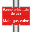 Vanne principale de gaz - Main gas valve
