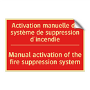 Activation manuelle du système /.../ - Manual activation of the fire /.../