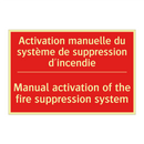 Activation manuelle du système /.../ - Manual activation of the fire /.../