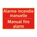 Alarme incendie manuelle - Manual fire alarm