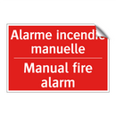 Alarme incendie manuelle - Manual fire alarm
