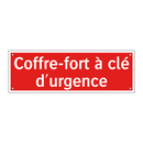 Coffre-fort à clé d'urgence