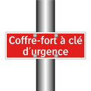 Coffre-fort à clé d'urgence