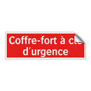 Coffre-fort à clé d'urgence