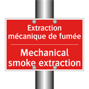 Extraction mécanique de fumée - Mechanical smoke extraction
