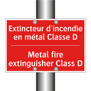 Extincteur d'incendie en métal /.../ - Metal fire extinguisher Class /.../
