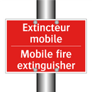 Extincteur mobile - Mobile fire extinguisher