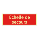 Échelle de secours