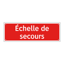 Échelle de secours