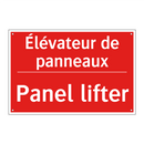 Élévateur de panneaux - Panel lifter
